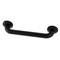 Kingston Brass DR714120 12-Inch x 1-1/4-Inch O.D Grab Bar, Matte Black DR714120 - alternate 1